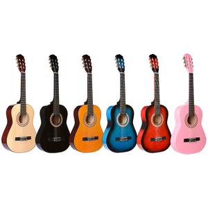 Chitarre Classiche da 34 Pollici per Bambini e Studenti, Chitarra <span class=keywords><strong>Classica</strong></span> in Legno di Tiglio FT-C-B34 - Product Image 6