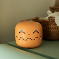 Lampe de nuit fantôme pour Halloween, lampe créative rechargeable à LED, décoration de chambre d'enfant, lampe de table