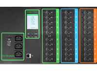 Boîtier de refroidissement par immersion PDU haute puissance, 3 phases, PDU intelligent, interrupteur de commande à distance marche/arrêt, C19, PDU intelligent et performant