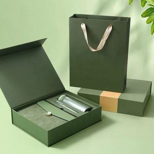 Set de Regalo de Cuaderno A5, Libreta para Reuniones de Negocios, Cuaderno con Cubierta de Cuero PU Premium con Logotipo Personalizado, Bolígrafo y Vaso Térmico - Product Image 6