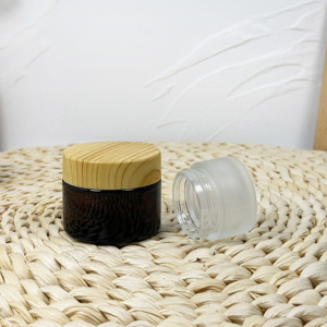 Bocal en verre CR de 90ml 120ml avec couvercle à l'épreuve des enfants Safran Bouteille à double torsion avec bouchon à l'épreuve des enfants - Product Image 2