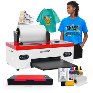 COLORSUN A3 L1800 C 30CM DTF Printer T-shirt Printing Machine With White Ink Mixing And White Ink Circulation Function