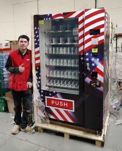 Focusvend 콤보 스낵 및 음료 자판기 및 연령 확인 CE와 24/7 자동 소매 - Product Image 2