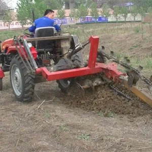 Hoge Kwaliteit Goedkope Prijs Tractor Trencher Voor Koop Landbouwmachines Ketting Tractor Trencher