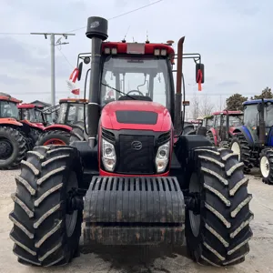 Tracteur d'occasion 4x4wd 2204 220HP équipement de machines agricoles roue ferme tracteurs de marche assez