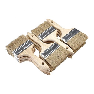 TGS Offre Spéciale – Ensemble de pinceaux industriels à poils naturels pour <span class=keywords><strong>peinture</strong></span> murale avec manche en bois, personnalisable OEM - Product Image 5