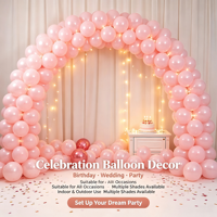 Ballons en latex JINZE en gros, couleurs personnalisées, lot de ballons pour fêtes en intérieur, anniversaires, événements scolaires, arche de ballons