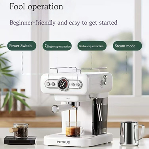 Machine à café expresso à vapeur 20 bars pour la maison, l'hôtel, le bureau, l'hôtel d'affaires, fournie directement par l'usine - Product Image 6