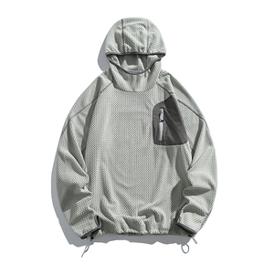 2026 High Quality Worsted Jacket <b>Weight</b> <b>Stand</b> Collar Zipper Closure Casual Style Men - Product Image 3