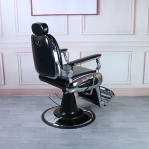 Sillas de Barbería Profesionales de Lujo al por Mayor, Silla de Barbería de Alta Calidad para Mujeres, Sillas de Barbería Más Vendidas - Product Image 5
