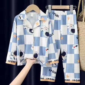 Pyjamas pour enfants en gros du fabricant 2025, ensemble de pyjama de marche pour garçons, doux pour garçons - Product Image 5