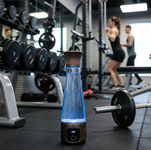 Botella de Agua de Hidrógeno de Alta Concentración de 5000 PPB, Portátil, 350 ml, Electrolisis SPE, Recubrimiento Catalítico de Titanio Puro y Platino - Product Image 1