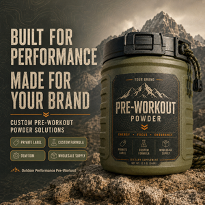 Suplemento <span class=keywords><strong>Pre</strong></span>-Entrenamiento Vegano para Adultos de Marca Privada, Polvo de Alta Proteína 360g, Fórmula Personalizada para Energía, Concentración y Resistencia, para Gimnasio y Fitness, a Granel - Product Image 1