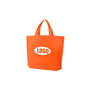 High Quality Reusable Large Capacity Non-Woven Tote Shopping Bag Color Printed Promotional Grocery Pouch