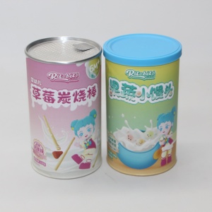 Sinh thái thân thiện cấp thực phẩm xi lanh các tông container hộp Nut ống giấy cho Cookie Snack khoai tây chiên bao bì - Product Image 6