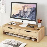 Support d'ordinateur portable ergonomique en MDF moderne avec base surélevée pour bureau, en promotion