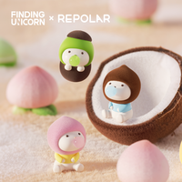 100% Original FINDING UIICORN REPOLAR Sweetie Fruit Series Figurine Anime Mignonne Décorations Maison Boîte Mystère Sac Mystère