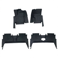 Tapis de sol de voiture en caoutchouc TPE 5D, imperméables, inodores, écologiques, antidérapants, sur mesure pour VW AMAROK 2016-