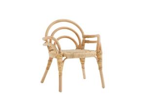 Silla Infantil de Mimbre Hecha a Mano al por Mayor para Fiestas de Cumpleaños, Asiento de Bambú Natural para Eventos Infantiles 2026 - Product Image 1