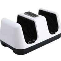Machine de massage avec chaleur Shiatsu pieds et jambes masseur pétrissage roulant pour les pieds améliore la Circulation sanguine