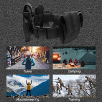 Ceinture tactique polyvalente pour l'alpinisme et les activités de plein air, système d'équipement modulaire de sécurité, ceinture de service moulée, accessoires de chasse