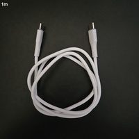 Regalos Ecológicos de Calidad Original, Cables USB C a 8 Pines de Silicona Suave Anticongelante para Dispositivos IOS