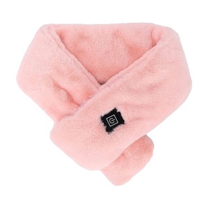 Soft Plush <strong>Electric</strong> <strong>Heating</strong> Warm Scarf USB Charging Far Infrared <strong>Electric</strong> Neck <strong>Heating</strong> <strong>Pad</strong> - Product Image 4
