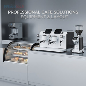 Máquina de Espresso de 3400W, Máquina de Café Comercial WH-G620S, Máquina de Café Industrial para Equipamiento de Cocina Comercial CM08A06900H - Product Image 1