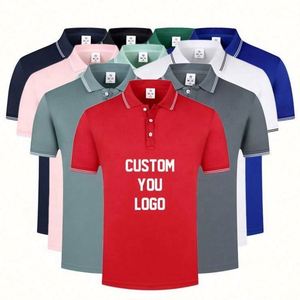 Best Price High Quality Men's Oversize Polo T Shirts Breathable Casual Short Sleeve T Shirts - Product Image 2