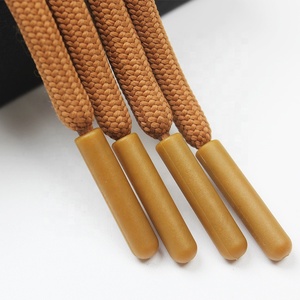 Groothandel Center Fold Custom Logo Goud Metallic Draad Damast Stof Geweven Labels Tags voor Kleding - Product Image 1