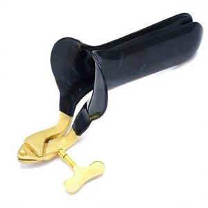 Spéculum vaginal Collin réutilisable Grands instruments de gynécologie et de chirurgie à revêtement noir pour paroi vaginale ouverte PAR DADDY D PRO CE - Product Image 1
