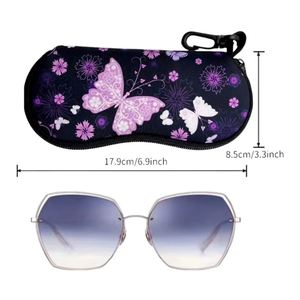 Wholesale Handmade Black Print Sunglasses Case for Family Reunion Party Gifts - Product Image 2