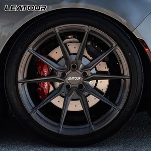 Cerchi Forgiati Personalizzati Super Concavi 18 19 20 21 22 24 26 Pollici, Finitura Dark Smoke, 5x114.3 5x112 5x130, per Maserati MC20 <span class=keywords><strong>ARIA</strong></span> - Product Image 1