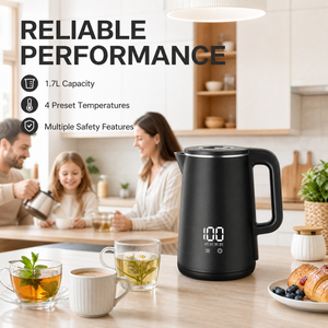 2026 Smart <b>Digital</b> Touch Screen LED Display With Time Setting Tea <b>Kettle</b> Temperature Control Precise Heating Ensures - Product Image 2