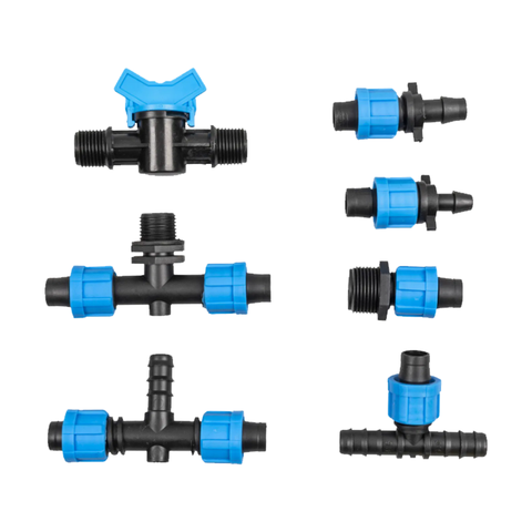 Dripper System Water Farm Irrigation Pipe Fitting Mix Valve Connector for Greenhouse and Gardening