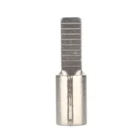Connecteur de câble électrique en laiton et cuivre, série DBV, à visser, en forme de puce, non isolé, à lame plate nue, à sertir