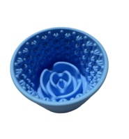 Bol pour chien personnalisé de qualité alimentaire à alimentation lente Pot enrichissement amusant en silicone tapis à lécher pour chien coussin pour animal de compagnie manger lentement et arroser