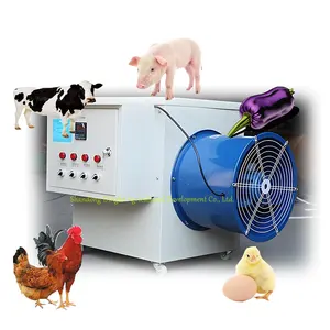 5kw 10kw Poultry Livestock Industrial greenhouse Heater Electric Warm Air Fan for Animal Poultry Husbandry