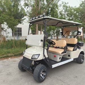 2025 HKBG Factory, superventas, carrito de golf eléctrico de 4 plazas, tracción en las cuatro ruedas, carrito de golf todoterreno legal - Product Image 1