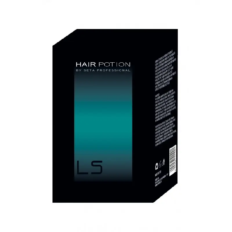 Hair Potion Pro Kit Liss 100ml + 100ml Cleansing Lengths And Ends Well Wash Hair Detoxify Shampoo And Smoothing Gel