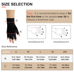 Manchon de compression médical pour l'arthrite, doux et respirant, soulagement des gonflements de la main, physiothérapie et soins quotidiens - Product Image 5