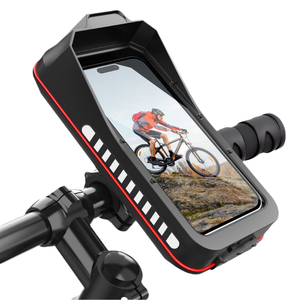 Support universel pour téléphone portable à fixation rapide pour guidon de vélo, VTT, <span class=keywords><strong>moto</strong></span>, étanche, sacoche pour téléphone portable - Product Image 1