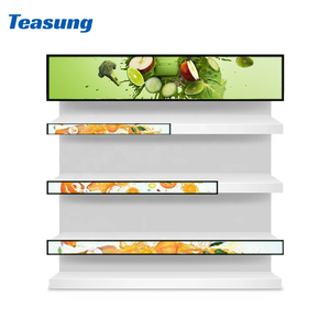 Smart Stretched <b>Bar</b> Monitor LCD Display 19.5 24 28.1 34 36.2 37 43 48 Inch <b>Shelf</b> Digital Signage Ultra Wide <b>Shelf</b> Screen - Product Image 5