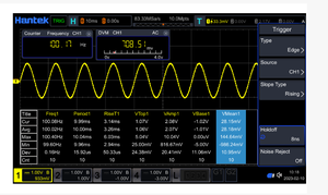 Hantek DPO7204 4CH Desktop Oscilloscope 200MHz Bandwidth 2GSa/s Sampling <strong>Rate</strong> 2G Memory Depth 8 <strong>Bit</strong> - Product Image 6