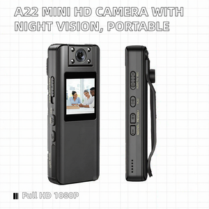 Mini Cámara Digital A22 CMOS Full HD 1080P con Zoom Óptico de 10x-20x, Gran Angular de 160°, Cámara de Visión Nocturna Portátil Pequeña para Montar en el Cuerpo - Product Image 2
