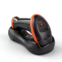 Lecteur de codes-barres 2D sans fil portable avec support, scanner intelligent à reconnaissance d'image pour paiement mobile et commerce de détail