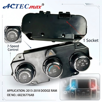 Panel Kontrol Suhu Iklim HVAC untuk Dodge Ram 1500 2013-2018 Pengganti AC Heater OE 68236776AB 68186217AD Panel Pemanas Mobil