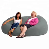 אישית העידון 7 8ft ענק שעועית שקיות ספה כיסאות סלון קצף פוף גדול