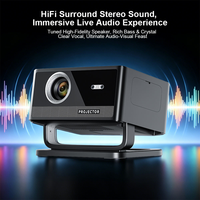 YDH-TP400 GTV 2026 Nouveau projecteur portable 600 ANSI GTV 1 Go + 32 Go compatible 4K pour la maison intelligente, les voyages et le cinéma en extérieur