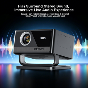 YDH-TP400 GTV 2026 Nouveau <span class=keywords><strong>projecteur</strong></span> portable 600 ANSI GTV 1 Go + 32 Go compatible 4K pour la maison intelligente, les voyages et le cinéma en extérieur - Product Image 6